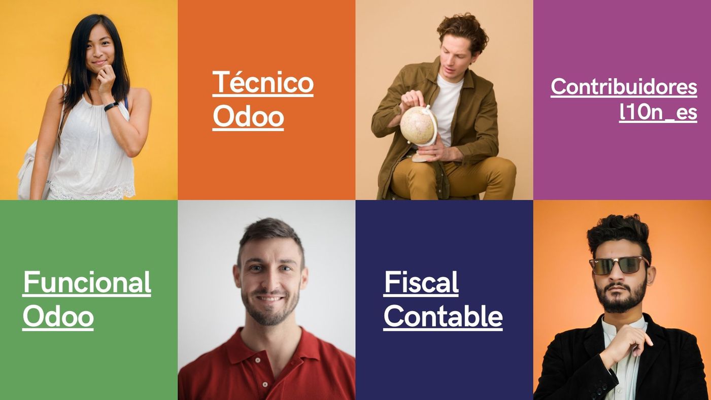 Odoo • Una imagen con una leyenda